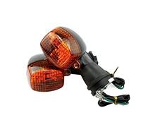 Intermitentes Moto Luz de señal de giro trasera compatible con KAWASAKI NINJA 250 500/R ZRX1200S Z750 Z1000 ZX6R ZX7R ZX9R ZX10R ZX12R, lámpara indicadora de motocicleta Intermitente Moto ( Color : Am