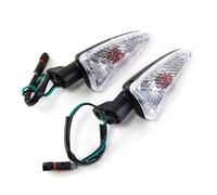 Intermitentes Moto para Aprilia SXV 550 SL 750 Shiver RS4 125 | SMV 750/1200 Dorsoduro, RSV 4R/1000R, NA 850 Luces Intermitentes Para Motocicleta(Trasero-transparente)