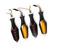 Intermitentes Motocicleta Compatible con Z800 2013 2014 2015 2016 2 Pares De Luces Intermitentes para Motocicleta, Intermitentes De Agua Corriente, Indicadores