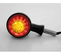 Intermitentes negras custom con luz de stop integrada, LED