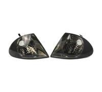 Intermitentes Para Automóviles Para BMW Serie 3 E46 Sedan 1999 2000 2001 Indicador Señal Giro Delantero Izquierdo Carcasa Luz Esquina Sin Bombilla 63136902765(Crystal black)