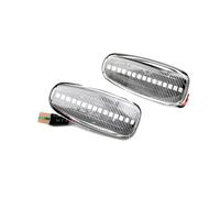 Intermitentes Para Coche Compatible Con Benz Para Vito W638 1996 1997 1998 1999 2000 2001 2002 2003 Luces De Señal De Giro Laterales Del Coche Lámpara Intermitente 1 Par(Smoked black)