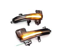 Intermitentes Para Coche Compatible Con Skoda Para Superb B8 MK3 III Typ 3V A7 2016 2017 2018 2019 Lámpara Indicadora De Posición Lateral Luz De Señal De Giro Piezas De Automóvil(Dynamic Yellow)