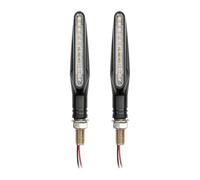 Intermitentes para Motocicleta Luces De Señal Giro 2 Piezas/4 Piezas LED Universales Motocicleta 12 V Indicadores Direccionales Intermitentes Traseras(2PCS)