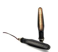 Intermitentes para Motocicleta, Luces Indicadoras De Giro para Kawasaki para Z 900 650 800 para Ninja 250 300R 300 para Z 250 300 250R Indicadores De Motocicleta(Amarillo,2 Piezas)