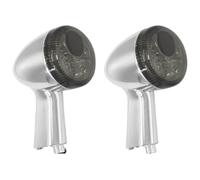 Intermitentes para Motocicleta para Sportster para XL 1200 883 48 Forty Eight para Custom 1992-2022 Luces Señal Giro Luz Freno Intermitente Trasera LED Motocicleta(Turn Signals Light B)