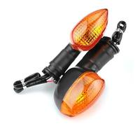 Intermitentes para Motocicleta para Yamaha FZ16 FZ150i FZ 250 YBR 125 250 FZS150 WR250X WR250R YZF R15 Luces Intermitentes De Señalización Indicadores De Motocicleta(Ámbar)