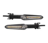 Intermitentes para Motocicleta para Yamaha para MT07 para MT03 para MT09 para Tracer para XSR 700 Señal Giro Motocicleta Faro Agua Corriente Delantera Trasera(2pcs Flowing)