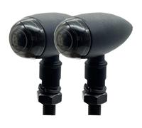 Intermitentes para Motocicleta para Yamaha para Touring Road Glide para Sportster para Bobber Chopper Luces De Giro Luz Indicadora Bala 10 Mm Motocicleta(2pcs Light)
