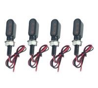 Intermitentes para Motocicletas Luz Intermitente Trasera de 8 mm para Motocicleta, para Cafe Race, Bobber,para Chopper para Sportster 883 y 1200.