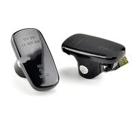 intermitentes secuenciales Luz De Giro Dinámica, Luz De Posición Lateral Intermitente Secuencial Compatible Con Toyota Para Brevis 2001-2007(Black)