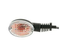 Intermitentes Vicma delanteros der. tras. izq. para Derbi Senda 50 SM DRD | Cristal intermitente transparente, OEM 7371, 00G01705021, 23037-0116/0117, 5YK-H3310-00 para MBK X-Power 50 desde 2003