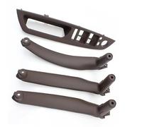 Interna Manija puerta Compatible Con Para X5 E70 2007 2008 2009 2010 2011 2012 2013 Reemplazo La Cubierta Tirador Reposabrazos La Puerta Interior(Moka,LHD)