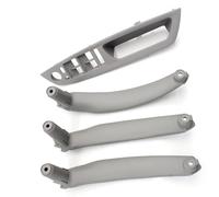 Interna Manija puerta Compatible Con Para X5 E70 2007 2008 2009 2010 2011 2012 2013 Reemplazo La Cubierta Tirador Reposabrazos La Puerta Interior(Gray,RHD)