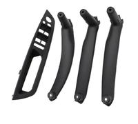 Interna Manija puerta Compatible Con Para X5 E70 2007 2008 2009 2010 2011 2012 2013 Reemplazo La Cubierta Reposabrazos La Puerta Interior(Black,LHD)