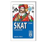 Internacional Ravensburger-27002 estandarización de fabricación Francesa, skat en 32 Hojas
