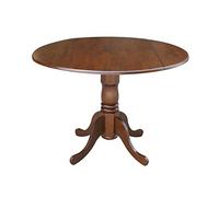 International Concepts 106,68 cm. Mesa de Comedor Redonda