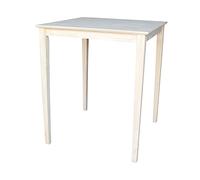 International Concepts - Mesa superior de madera maciza con patas agitadoras, 42 pulgadas