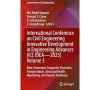International Conference on Civil Engineering Innovative Development in Engineering Advances (ICC IDEA - 2025) Volume 3: Next-Generation Composite ... (Lecture Notes in Civil Engineering, 749)