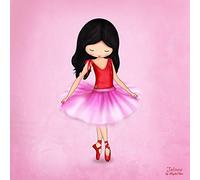 International Graphics - Cuadro terminado - Jolinne - ''Dancing is like Dreaming with Your Feet''- 30 x 30 cm - Impresión directa sobre vidrio acrílico