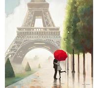 International Graphics - Cuadro terminado - Marco, Fabiano - ''Paris Romance II''- 30 x 30 cm - Impresión directa sobre vidrio acrílico