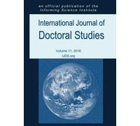 International Journal of Doctoral Studies: (2016) (Volume 11)