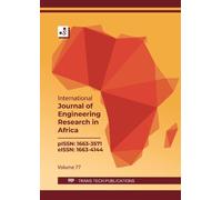 International Journal of Engineering Research in Africa Vol. 77