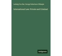 International Law: Private and Criminal