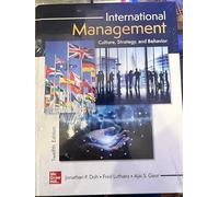 International Management: Culture, Strategy, and Behavior