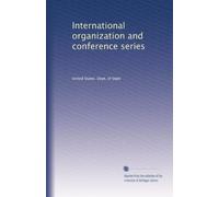 International organization and conference series: Volume 31