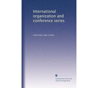 International organization and conference series: Volume 50