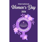 International Women’s Day 2026 Give To Gain: Floral Lined Notebook for Notes and Writing, International Women’s Day Gifts for Women, 6"x9", 120 Pages.
