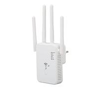 Internet Booster WiFi Extender 1200Mbps EU Plug 100-240V Fácil Instalación para Teléfonos para Hogares para Garajes para Computadoras Portátiles (Enchufe de la UE)