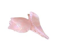 Internet Celebrity - Coleta de caballo con forma de rosa brillante para mujeres, adolescentes, coleta alta