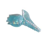 Internet Celebrity - Coleta de caballo con forma de rosa brillante para mujeres, adolescentes, coleta alta