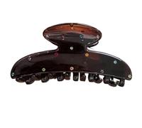 Internet Celebrity - Pinza para el pelo con diamantes de imitación coloridos para adolescentes, trenzas laterales