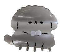 Internet Celebrity - Pinza para el pelo con forma de perro de dibujos animados para adolescentes, trenzas, soporte para cola de caballo