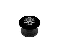 Internet es un Lugar extraño y Loco 1010 Witty PopSockets PopGrip Adhesivo