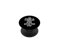 Internet es un Lugar extraño y Loco Hombres ingeniosos Mujeres PopSockets PopGrip Adhesivo