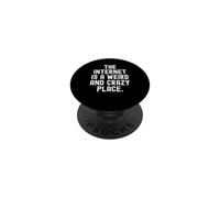 Internet es un Lugar Raro y Loco Observacional PopSockets PopGrip Adhesivo