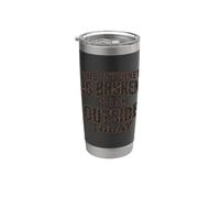 Internet está roto, así que hoy estoy afuera Vaso térmico de acero inoxidable de doble pared
