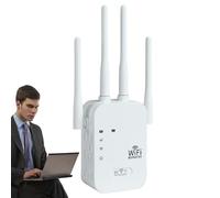 Internet Extender WiFi Booster, Internet Booster 1200Mbps Booster de señal | 4 puertos Double Band 5GHz/2.4GHz, enrutador de red, de acceso, configuración de la aplicación p