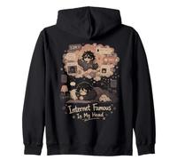 Internet Famoso Solo en Mi Cabeza - Divertido Sudadera con Capucha