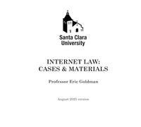Internet Law: Cases & Materials (2025 Edition)