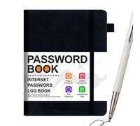 Internet Security Tracker Cuenta Secure Cuenta Dirección y Contraseña Book Small Password Journal Tadad Contraseña Cuenta web Cuenta web Organizador de almacenamiento Archivo