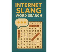 Internet Slang Word Search Puzzle Book: Word Search Puzzles with Easy to Read Print about Memes, Hashtags, Emojis, and Trends | 6x9 inches, 110 Pages ... Gift for Teens, Gamers, and Social Media Fans