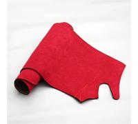 Interno Para Hiace G5 H200 2005-2018 Gamuza Cuero Dash Mat Cubierta Tablero Almohadilla Proteger Alfombra Antideslizante Accesorios De Coche(rojo,LHD)