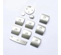 Internos Pegatinas BotóN Compatible Con Para X5, X6, E70, E71, Botón Reparación Interruptor Ventana Coche, Tapa Llave Del Interruptor Control Cristal Puerta Vehículo(11pcs)