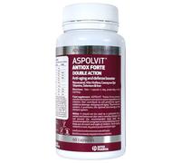 INTERPHARMA SA Aspolvit Antiox Forte 60 Cápsulas - Suplemento Antioxidante con Resveratrol, Coenzima Q10, Hierro, Selenio y Vitaminas - Antienvejecimiento y Vitalidad