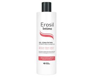 INTERPHARMA SA EROSIL Íntimo Gel de Higiene Íntima 250 ml | con Manzanilla, Soja, Bardana y Ácido Láctico para Cuidado Diario Femenino e Infantil, Suave e Hipoalergénico